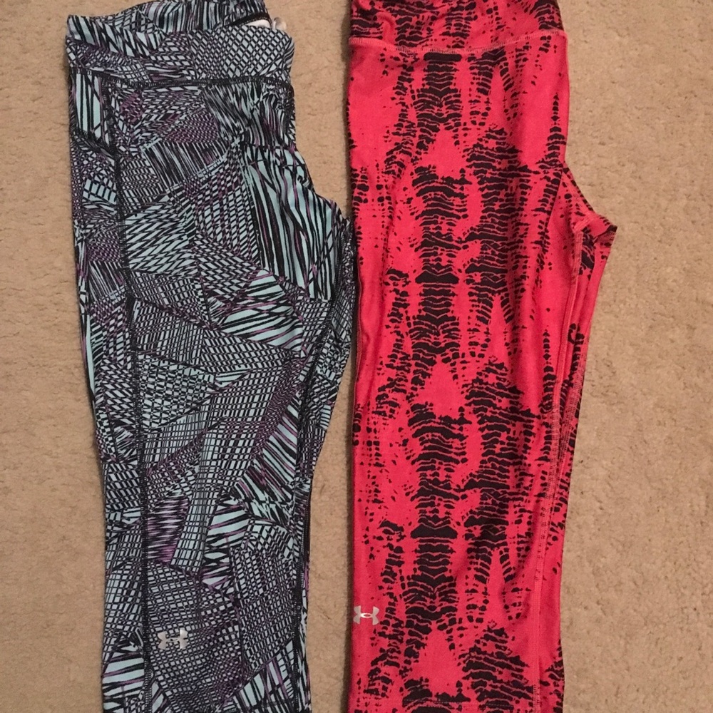 💕Previously loved xl Under Armour capris💕